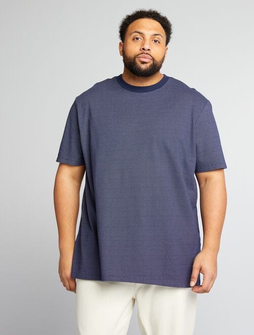T-shirt stretch a maniche corte - Kiabi