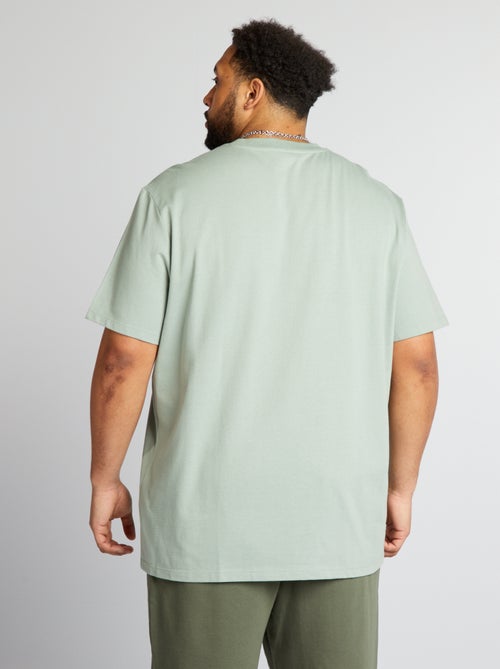 T-shirt stretch a maniche corte - Kiabi