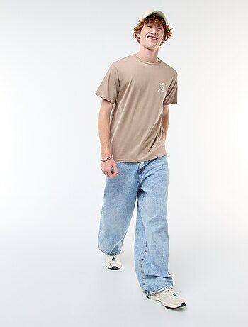 T-shirt 'Sun city' 'One piece' in cotone