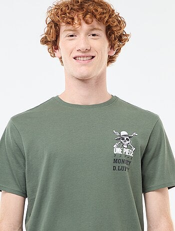 T-shirt 'Sun city' 'One piece' in cotone