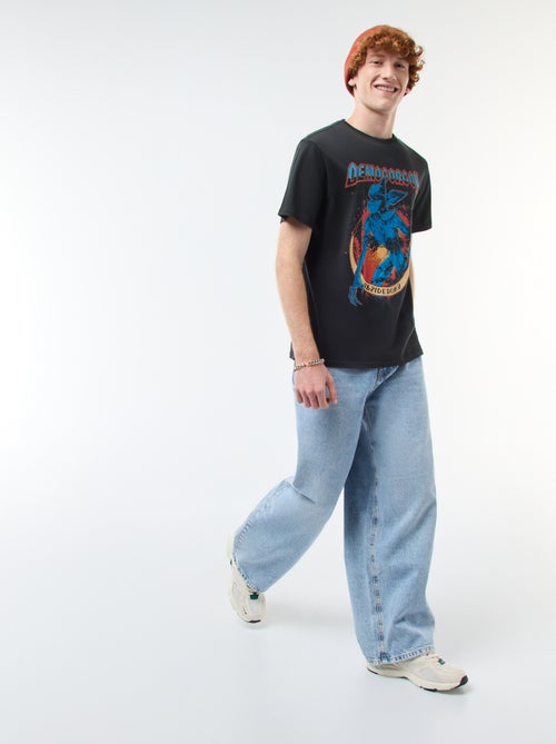 T-shirt 'Sun city' 'Stranger things' 'Netflix' in cotone - Kiabi