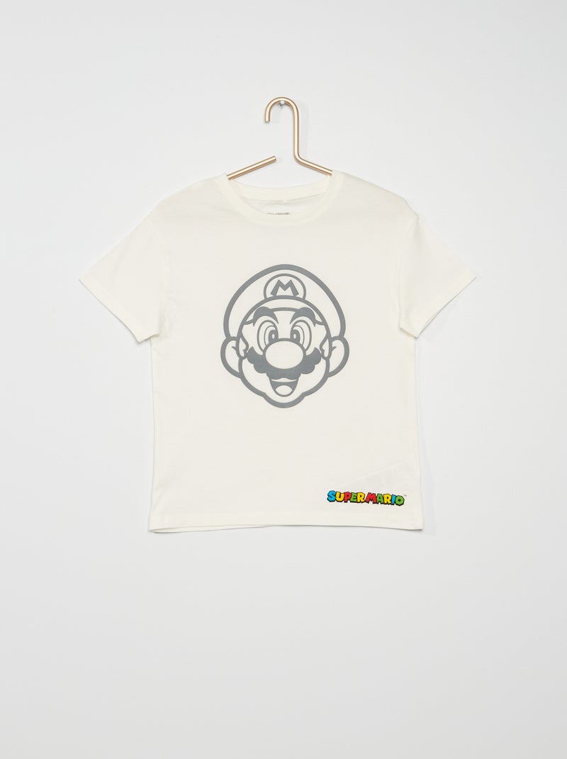 T-shirt 'Super Mario' BIANCO - Kiabi