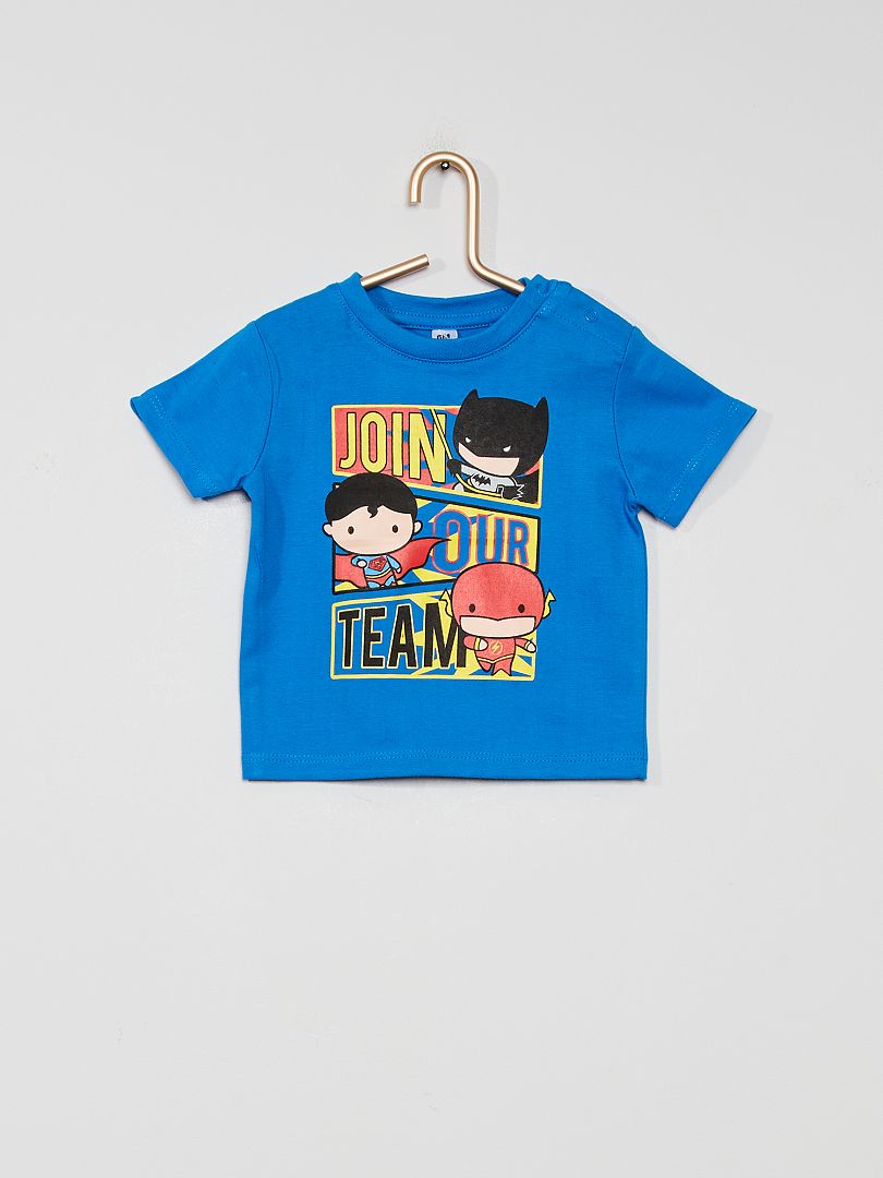 T-shirt 'Supereroi' BLU - Kiabi