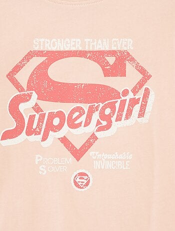 T-shirt 'Superman' 'DC Comics' a maniche corte con stampa davanti/dietro