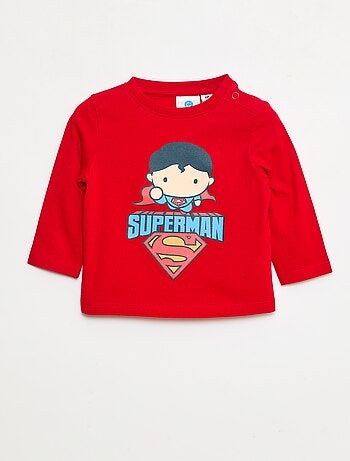 T-shirt 'Superman' 'DC Comics' maniche lunghe