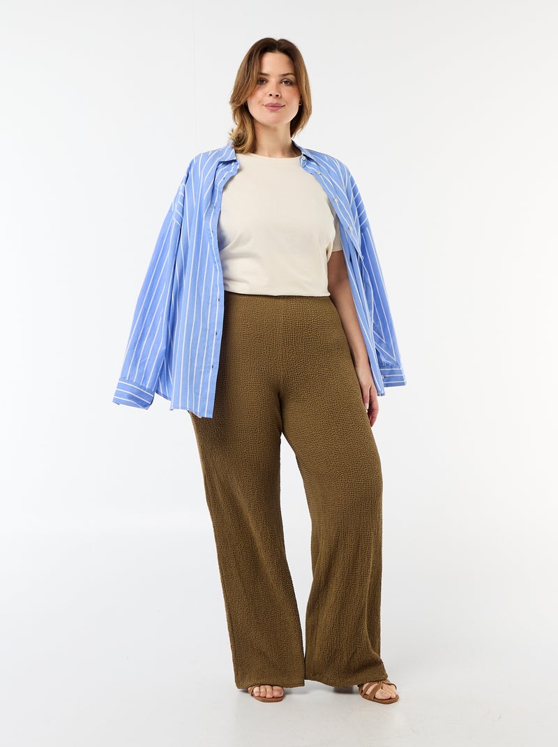 T-shirt t-shirt in jersey a maniche corte - maglia jersey Maniche t-shirt in jersey a maniche corte Beige - Kiabi