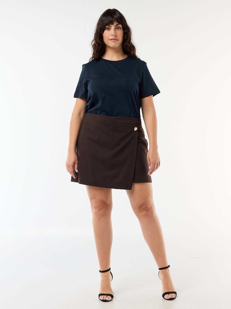 T-shirt t-shirt in jersey a maniche corte - maglia jersey Maniche t-shirt in jersey a maniche corte Blu - Kiabi