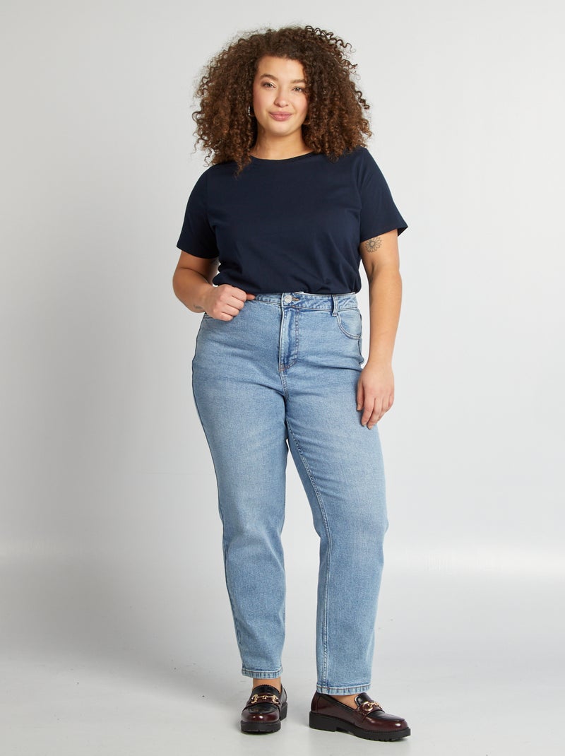 T-shirt t-shirt in jersey a maniche corte - maglia jersey Maniche t-shirt in jersey a maniche corte blu - Kiabi