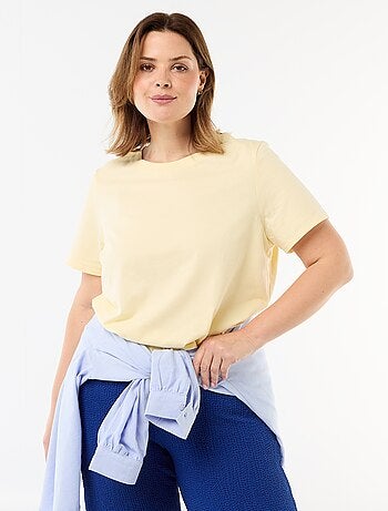 T-shirt t-shirt in jersey a maniche corte - maglia jersey Maniche t-shirt in jersey a maniche corte