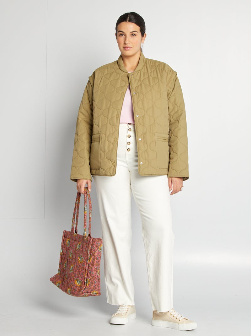 T-shirt t-shirt in jersey a maniche corte - maglia jersey Maniche t-shirt in jersey a maniche corte ROSA - Kiabi