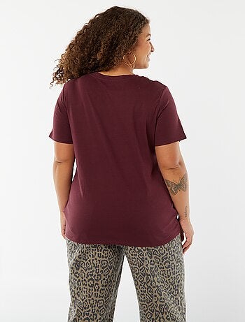 T-shirt t-shirt in jersey a maniche corte - maglia jersey Maniche t-shirt in jersey a maniche corte