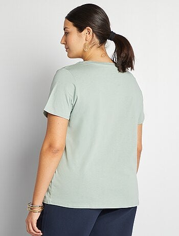 T-shirt t-shirt in jersey a maniche corte - maglia jersey Maniche t-shirt in jersey a maniche corte