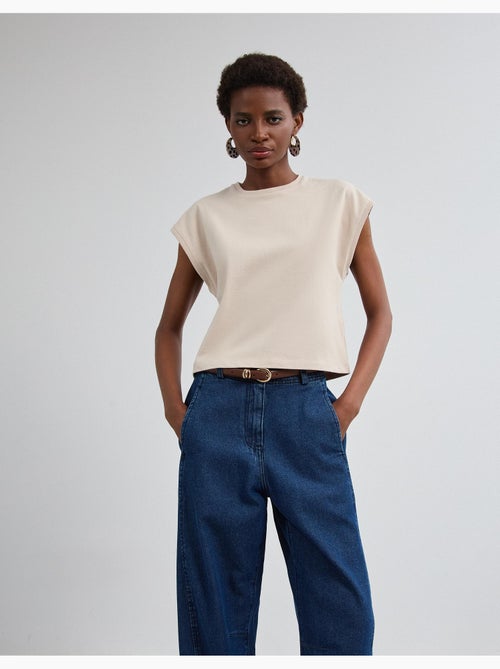 T-shirt tagliata, mo fashion - Kiabi