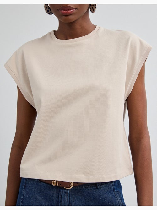 T-shirt tagliata, mo fashion - Kiabi