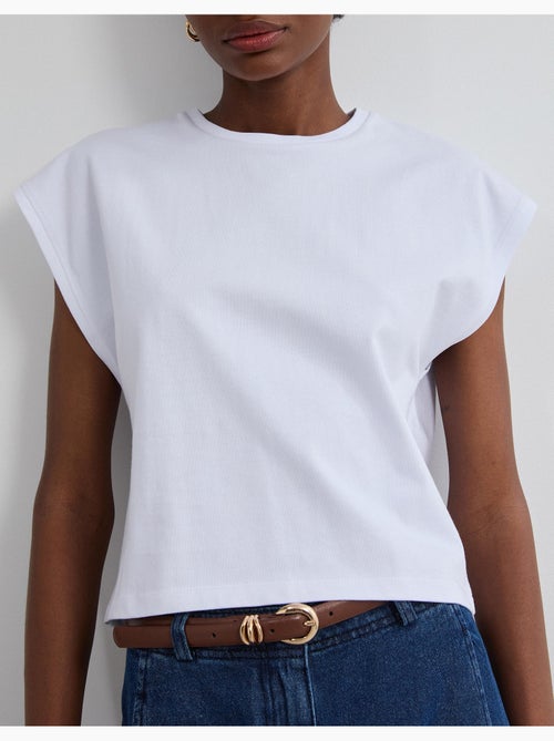 T-shirt tagliata, mo fashion - Kiabi