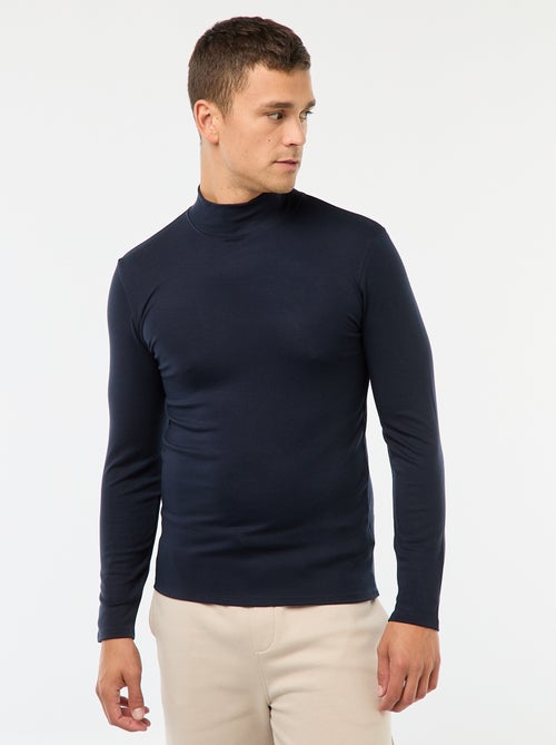 T-shirt termico a collo alto - Kiabi