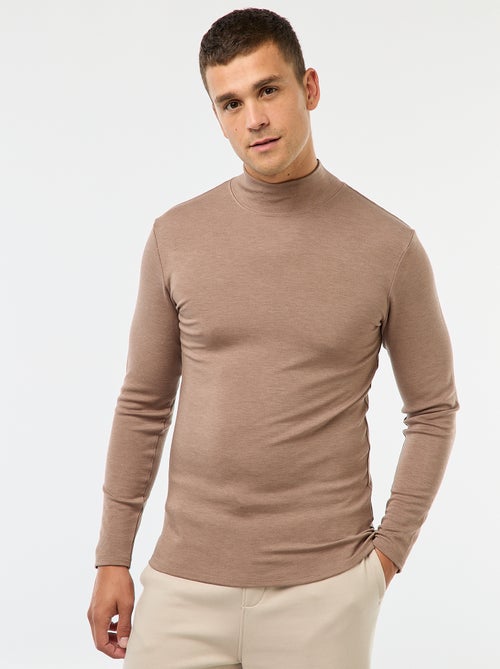 T-shirt termico a collo alto - Kiabi