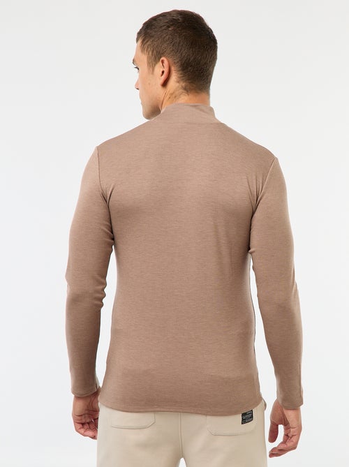 T-shirt termico a collo alto - Kiabi