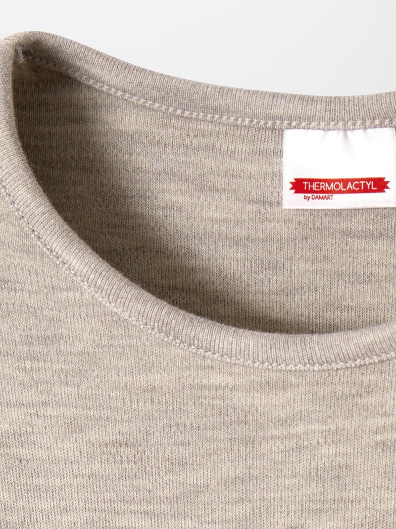 T-shirt termolattile 'Damart' GRIGIO - Kiabi