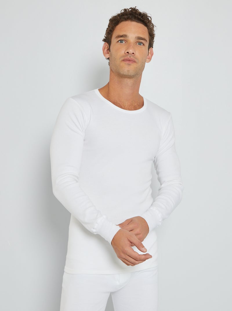 T-shirt termoregolante 'Hekla par Lemahieu' bianco - Kiabi