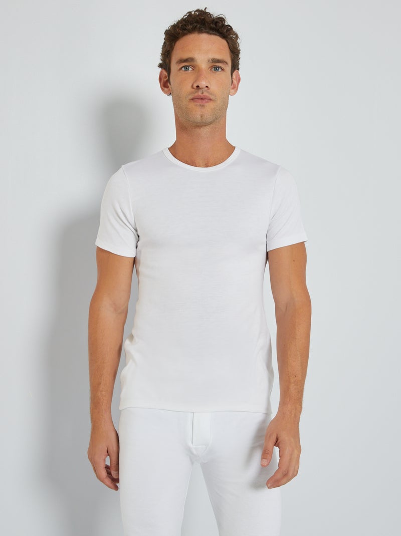 T-shirt termoregolante 'Hekla par Lemahieu' bianco - Kiabi