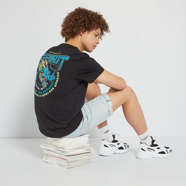 T-shirt testa di drago ragazzo - nero - Kiabi - 10,00€