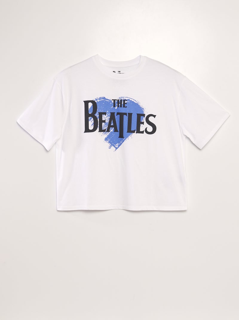 T-shirt 'The Beatles' bianco - Kiabi