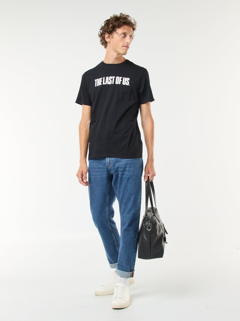 T-shirt 'The Last of Us' a maniche corte stampata fronte/retro nero - Kiabi