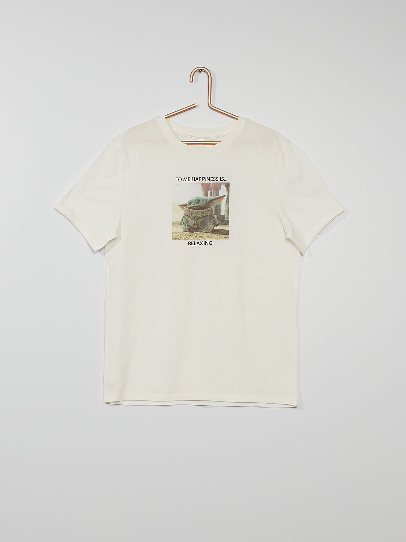 T-shirt 'The Mandalorian' BIANCO - Kiabi