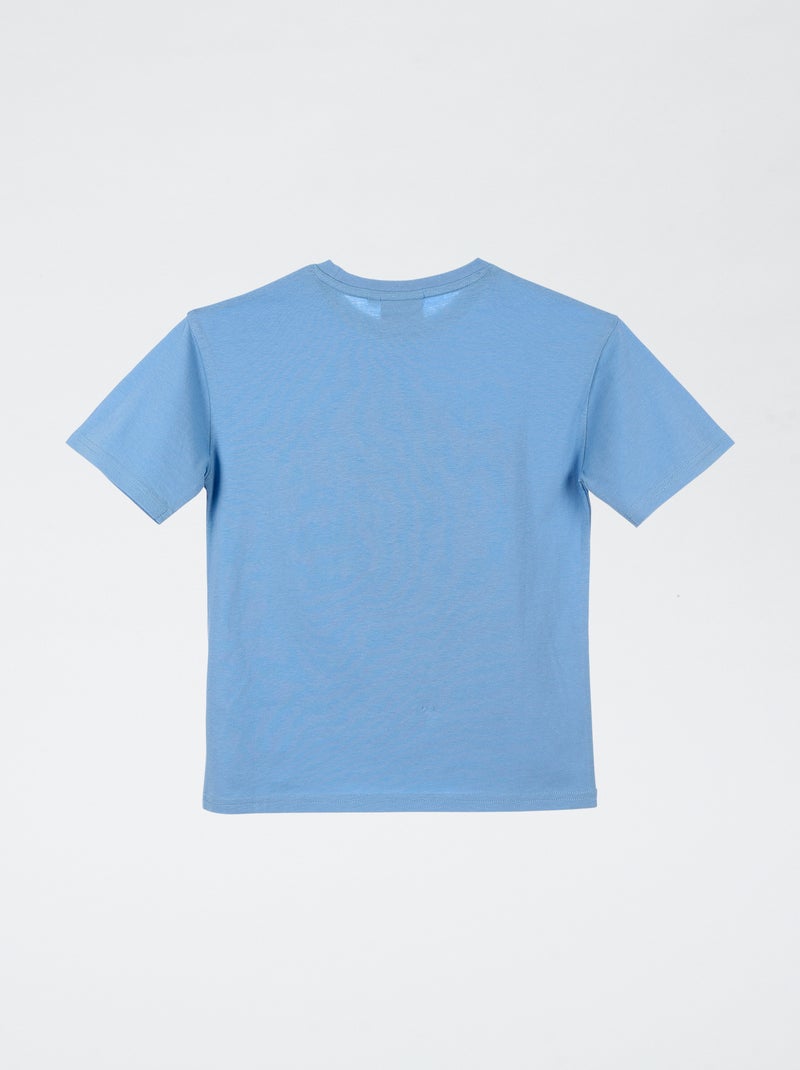 T-shirt 'The Rolling Stone' a maniche corte Blu - Kiabi