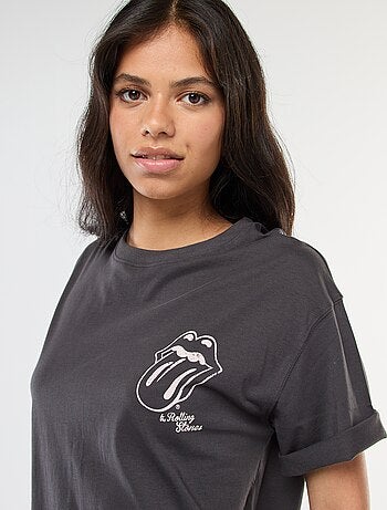 T-shirt 'The Rolling Stones' a maniche corte
