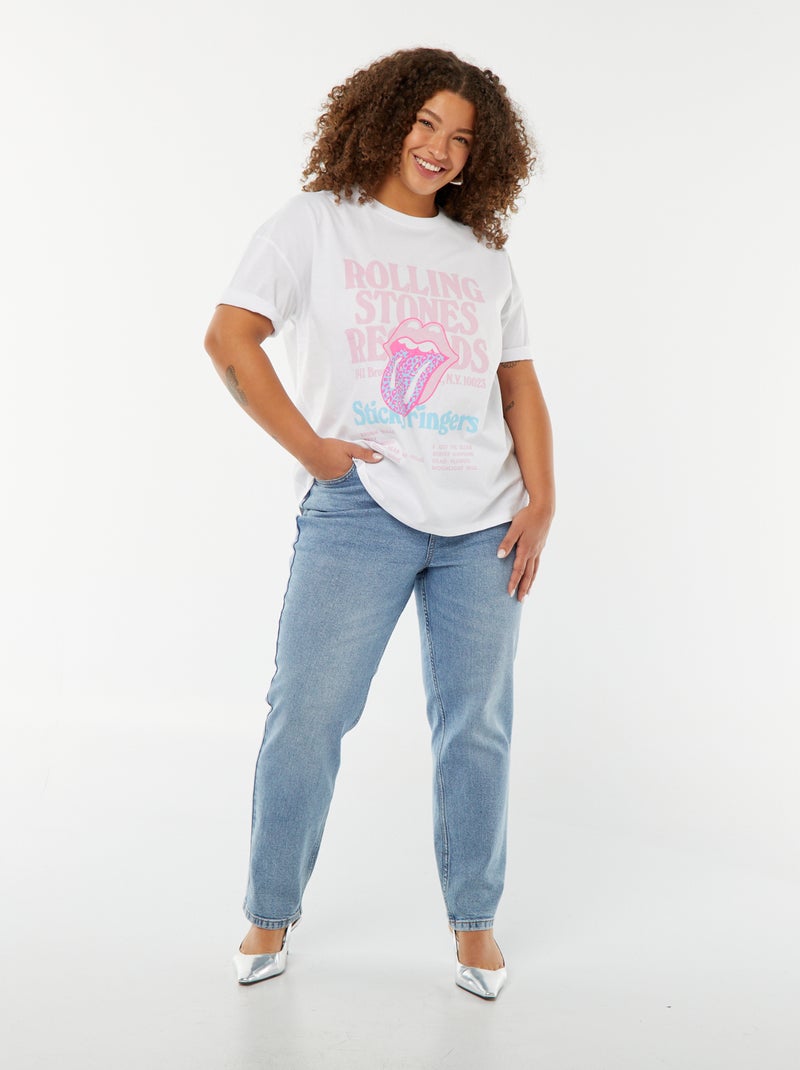 T-shirt 'The Rolling Stones' BIANCO - Kiabi