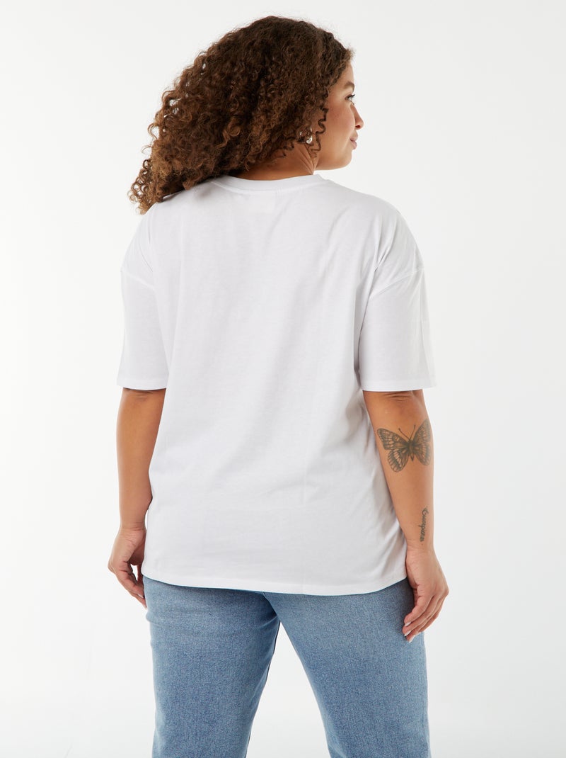 T-shirt 'The Rolling Stones' BIANCO - Kiabi