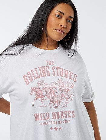 T-shirt 'The Rolling Stones' maniche corte