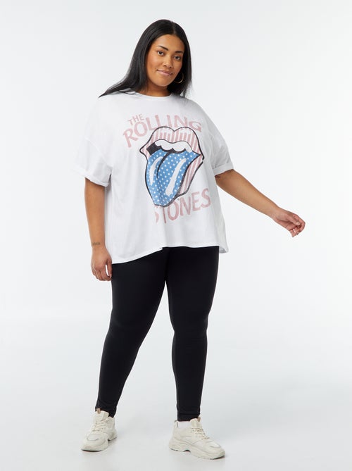 T-shirt 'The Rolling Stones' maniche corte - Kiabi