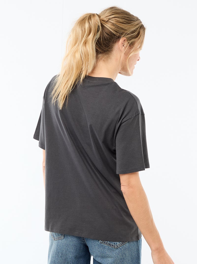 T-shirt 'The Rolling Stones' Nero - Kiabi