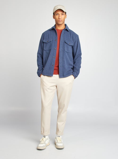 T-shirt tinta unita - Slim fit - Kiabi