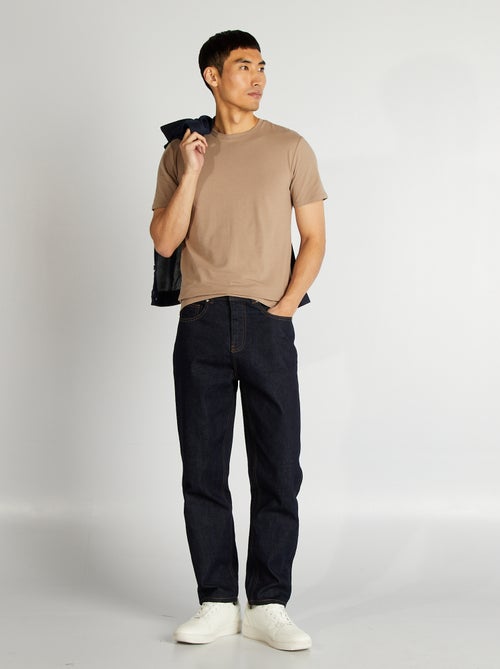 T-shirt tinta unita - Slim fit - Kiabi T-shirt tinta unita - Slim fit - Kiabi