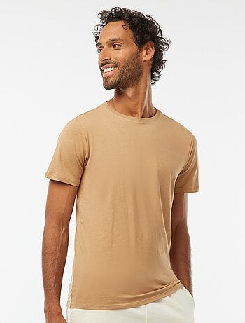 T-shirt tinta unita - Slim fit