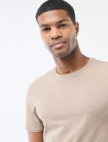 T-shirt tinta unita - Slim fit