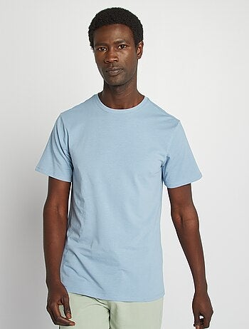 T-shirt tinta unita - Slim fit