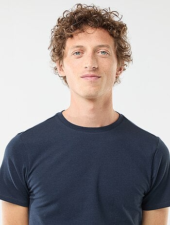 T-shirt tinta unita - Slim fit