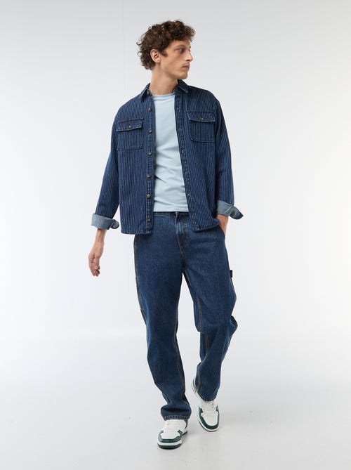 T-shirt tinta unita - Slim fit - Kiabi