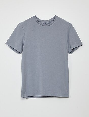T-shirt tinta unita - Slim fit