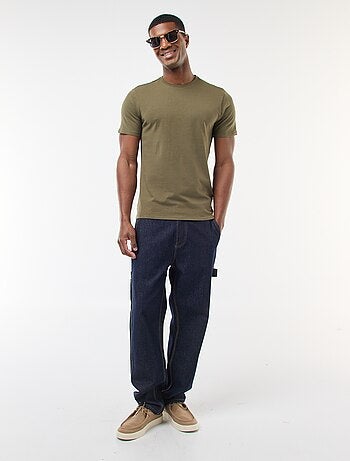 T-shirt tinta unita - Slim fit