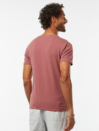 T-shirt tinta unita - Slim fit