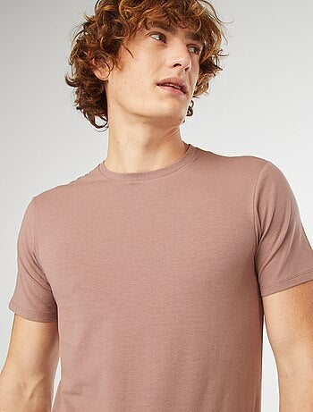 T-shirt tinta unita - Slim fit