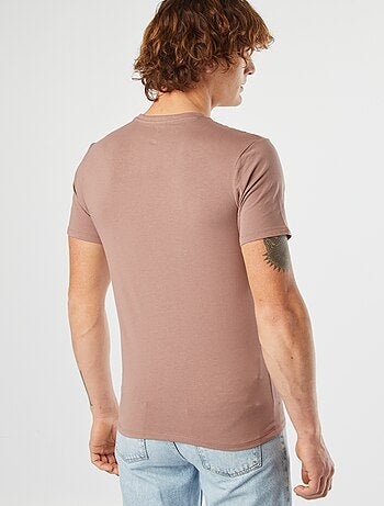 T-shirt tinta unita - Slim fit