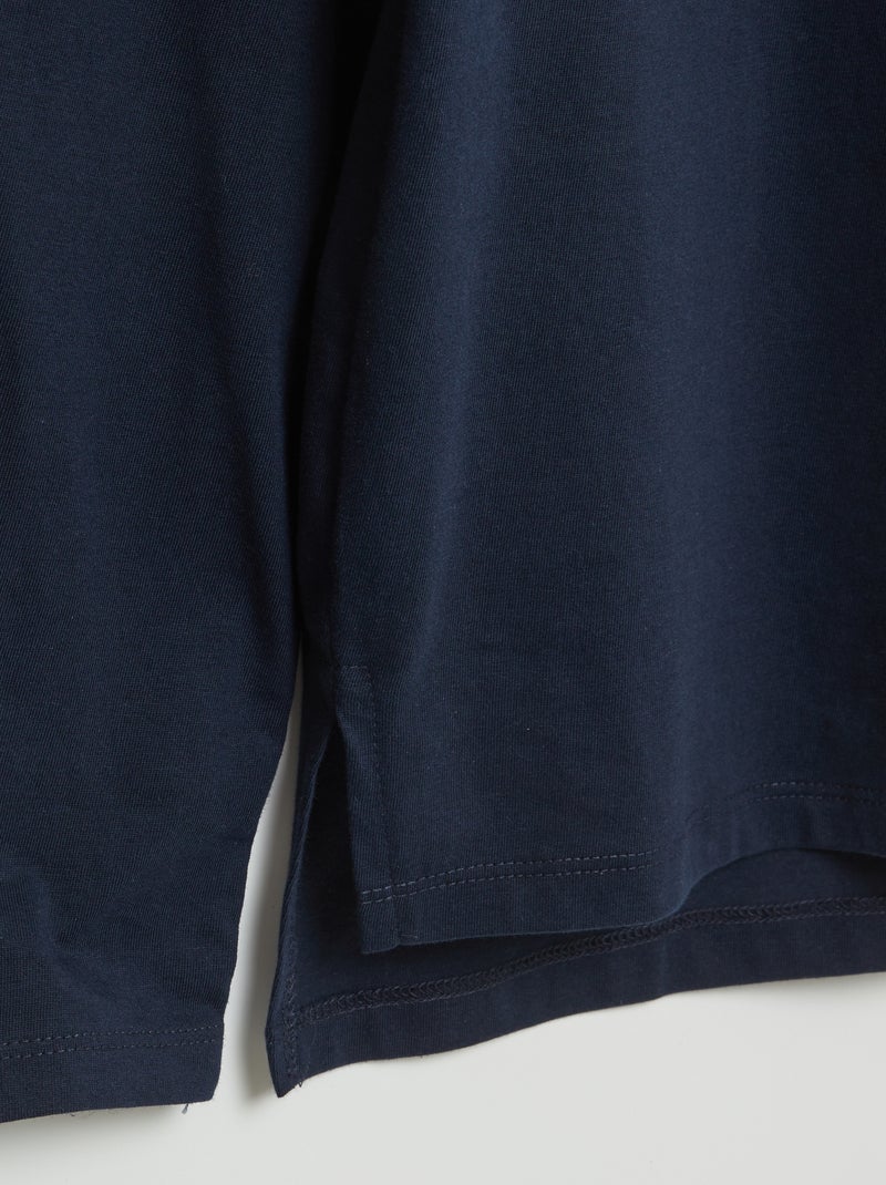 T-shirt tinta unita - So Easy blu - Kiabi