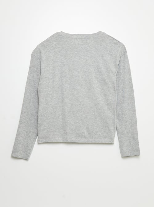 T-shirt tinta unita - So Easy - Kiabi